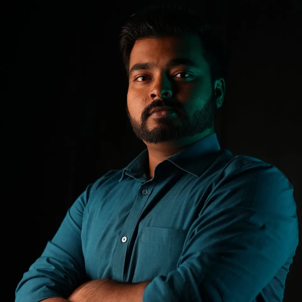 Aditya Kumar in cosplay armour and helmet